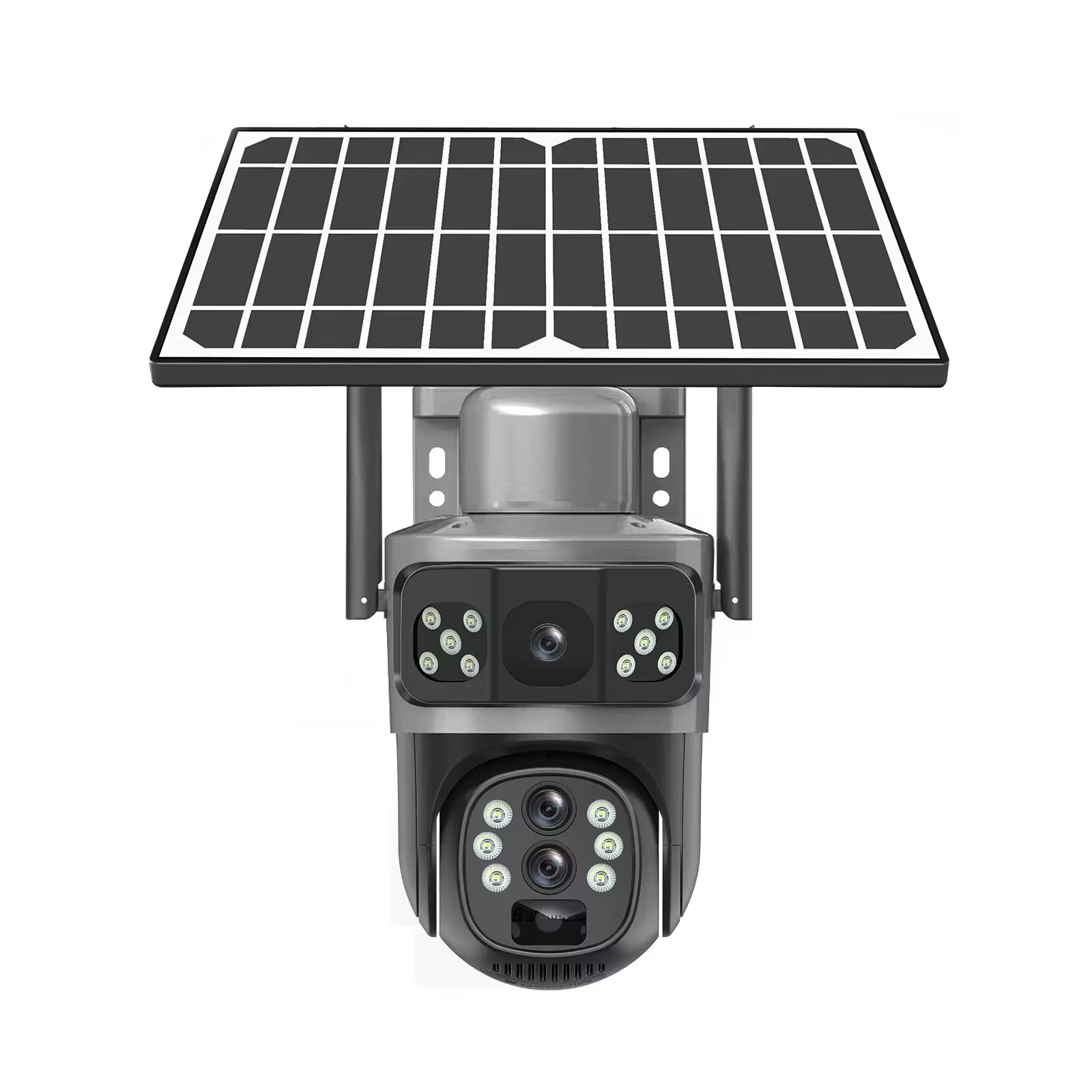 كاميرا مراقبة ذكية لاسلكية مقاومة للأمطار تعمل بالطاقة الشمسية مع رؤية ليلية واضحة - الصورة 4