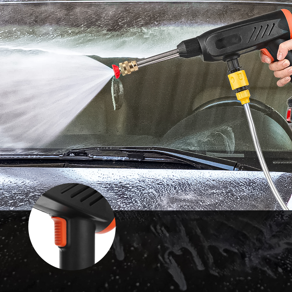 مسدس الغسيل بالفوم الرهيب + فوطه مايكروفايبر هدية - الصورة 3